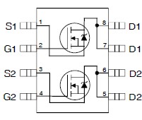 IRF7103TRPBF diagram