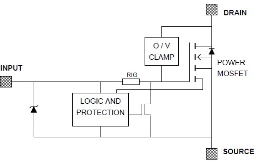 BUK127-50DL block diagram