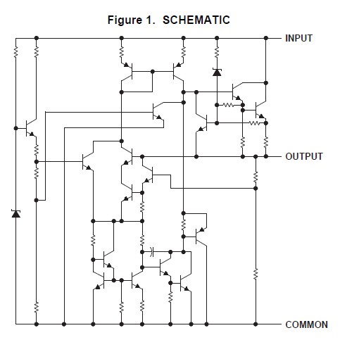 UA7805C circuit diagram