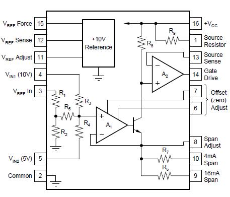 XTR110AG circuit diagram