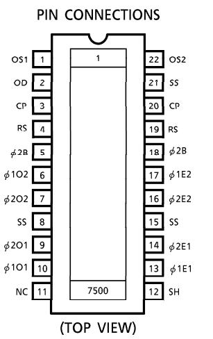 TCD1703C block diagram