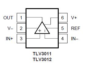 TLV3012 block diagram