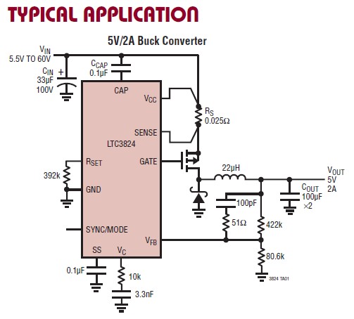 LTC3824EMSE circuit diagram