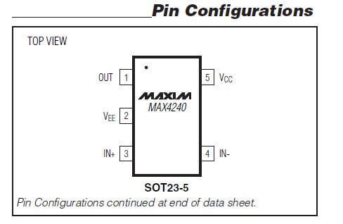 MAX4240EUK circuit diagram