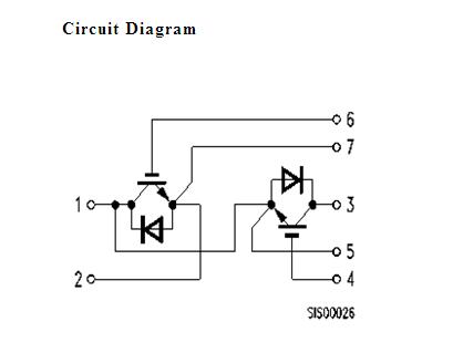 BSM75GB120DN2 Circuit Diagram