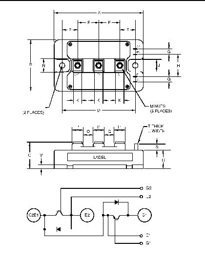 CM150DY-24A outline drawing