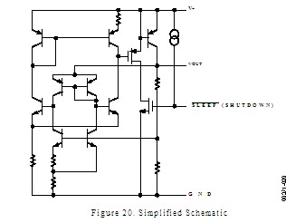 REF195GSZ Simplified Schematic