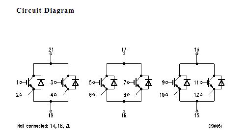 BSM150GT120DN2 Circuit Diagram