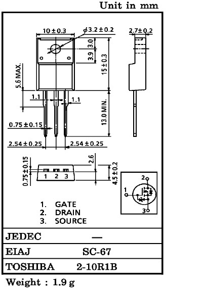 K2996 pin connection