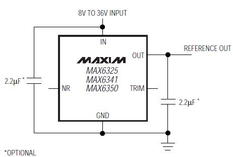 MAX6341CPA block diagram