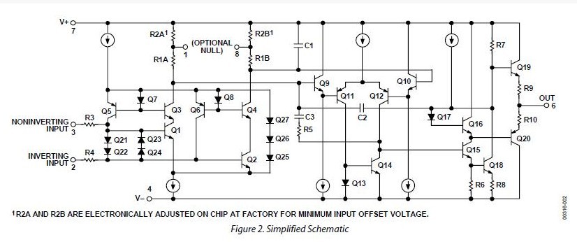 OP07 circuit diagram
