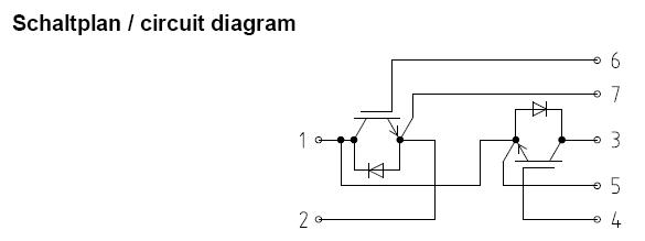 FF300R12KE block diagram
