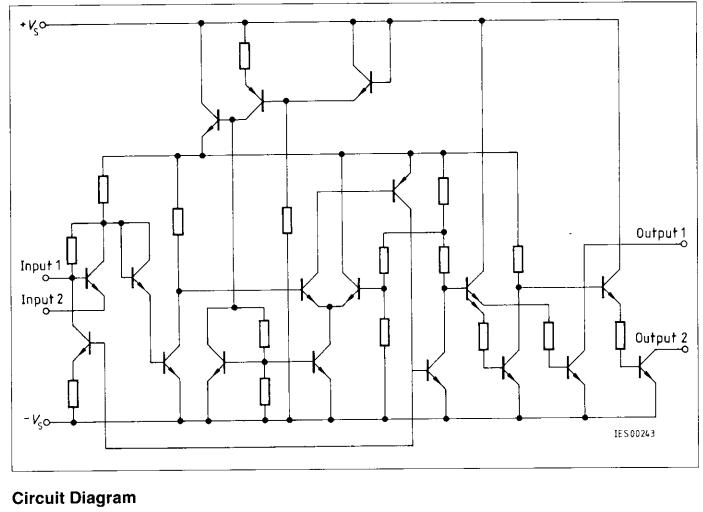 TCA105B circuit diagram
