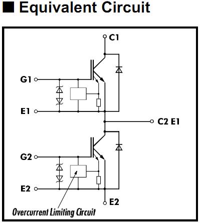 2MBI75N-060 circuit diagram