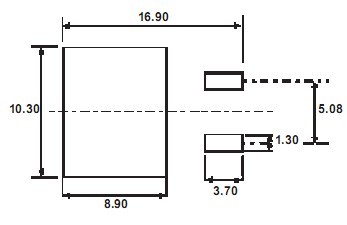 BTA08 package dimensions