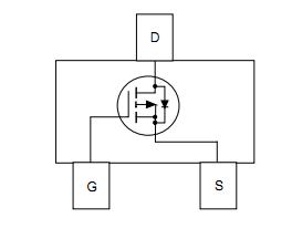 FDN304P-NL block diagram