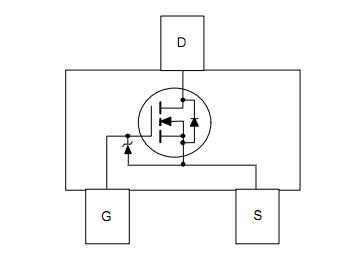 FDV303N-NL block diagram