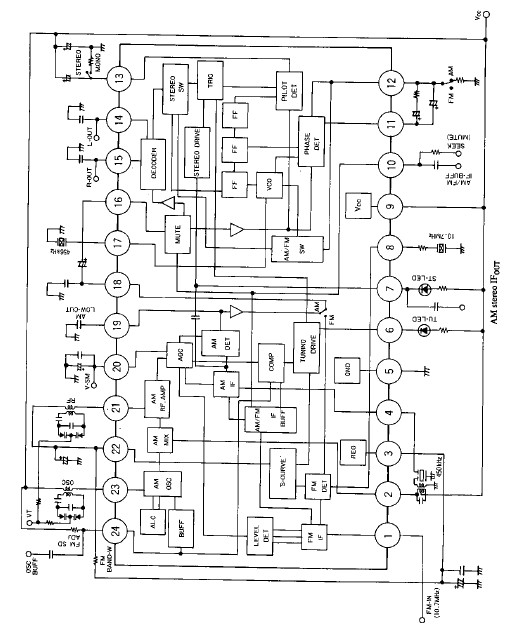 LA1832L-E circuit diagram