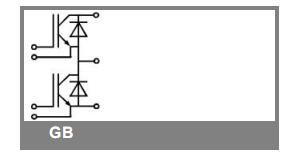 SKM200GB124D circuit diagram