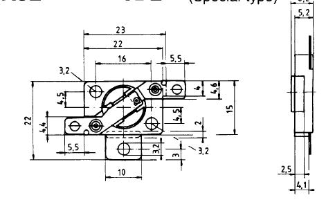 A3DL-3A package dimensions