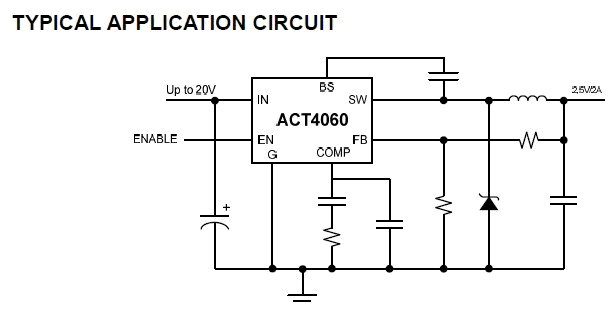 ACT4060SH block diagram