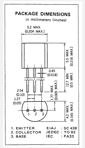 2SC945 block diagram