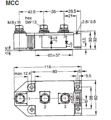 MCC250-08IO1 block diagram