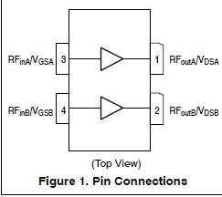  MRF6VP3450HR pin connection