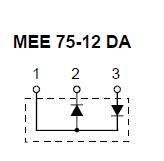 MEE75-12DA block diagram