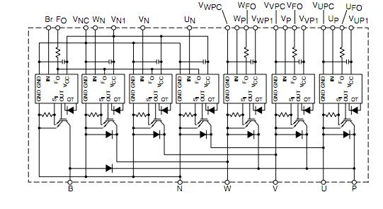 PM50RLA120 block diagram