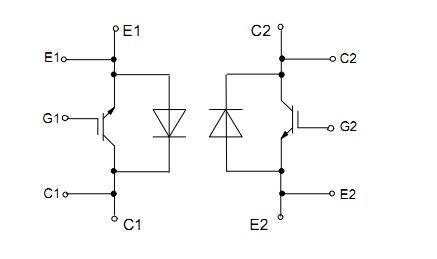 FF600R12KF4 block diagram