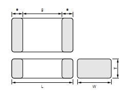 GRM155R71C104KA88D dimension