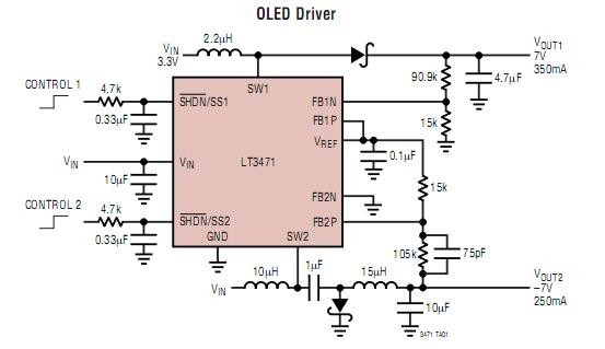 LT3471EDD circuit diagram