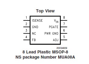 LM3485MM block diagram