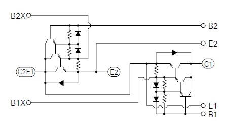 QM100DY-H pin connection
