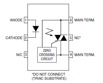 MOC3061SR2VM diagram