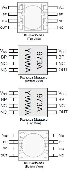 LX1973AIDU-TR pin configurations