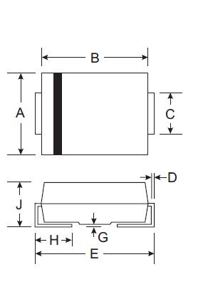 SMAJ9.0A-13-F block diagram