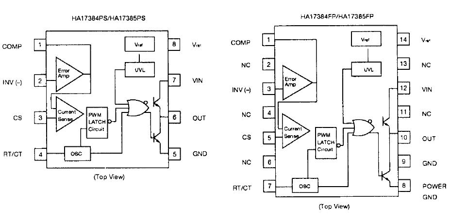 HA17385PS block diagram