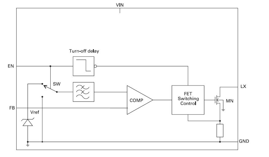 ZXLD1615ET5TA block diagram