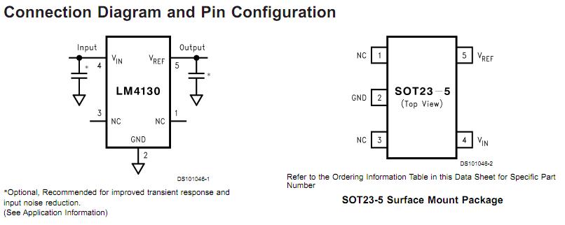 LM4130EIM5X-4.1 connection diagram