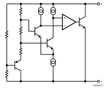 LM4050BEM3X-5.0 block diagram