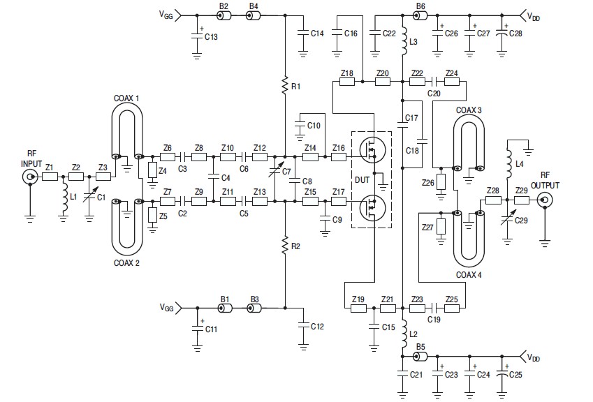 MRF9180 pin connection