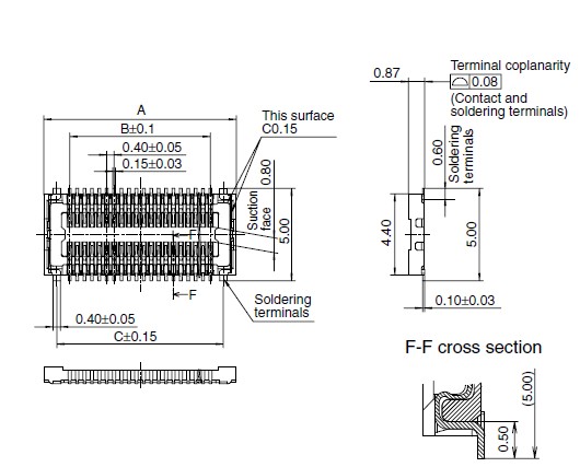 AXK7L24223G dimensions