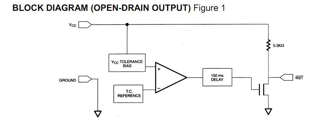 DS1811R-5 block diagram