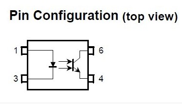 TLP181 pin configuration