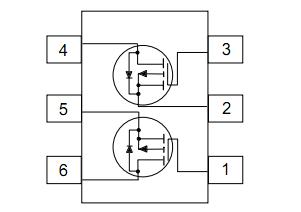 FDC6306P block diagram