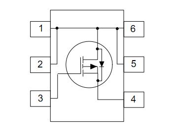 FDC654P block diagram