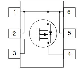 FDC658P block diagram
