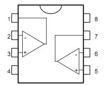 LM393DT Pin Configuration